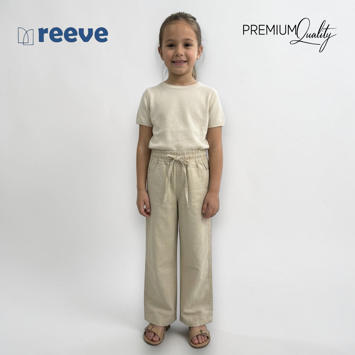 Reeve Premium Remi Cotton Trouser for Kids (Unisex)