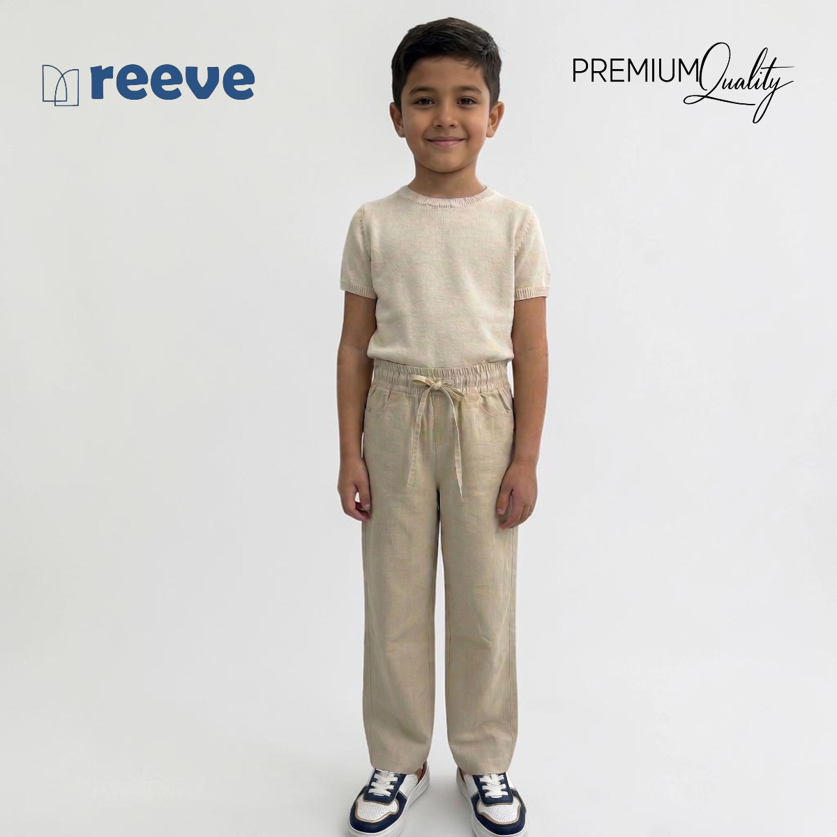 Reeve Premium Remi Cotton Trouser for Kids (Unisex)