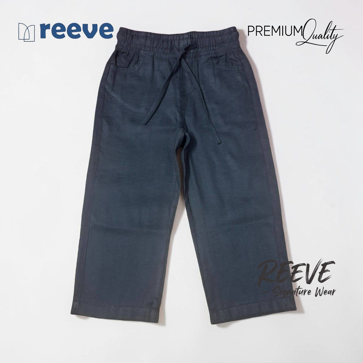 Reeve Premium Remi Cotton Trouser for Kids (Unisex)